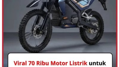 Ilustrasi motor listrik operasional MBG dengan logo Badan Gizi Nasional.