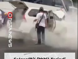 Mobil Terbakar di Tol Jagorawi Hari Ini, Pengguna Jalan Diimbau Waspada