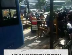 Aksi Nekat Motor Masuk Jalur Busway dan Lawan Arah Jadi Sorotan | Otista News