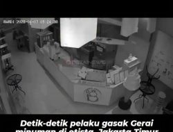 Waspada! Gerai Minuman di Otista Dibobol Maling Lewat Atap