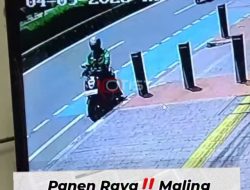 Terekam CCTV! Aksi Maling Helm di Otista Berkedok Ojol | Otista News