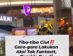 Viral Bumblebee Digaplok Spiderman di Mall, Akibat Aksi Tak Pantas!