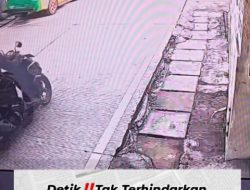 Detik-detik Kecelakaan Adu Banteng di Margaasih Bandung Terekam CCTV, Arus Lalu Lintas Macet Parah