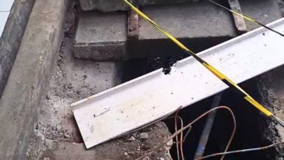 Pedagang Pasar Jatinegara Keluhkan Proyek Mangkrak 3 Minggu, Ganggu Pembeli