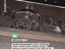 BREAKING NEWS: Kereta Bangunkarta Anjlok di Bumiayu, Jalur Lumpuh